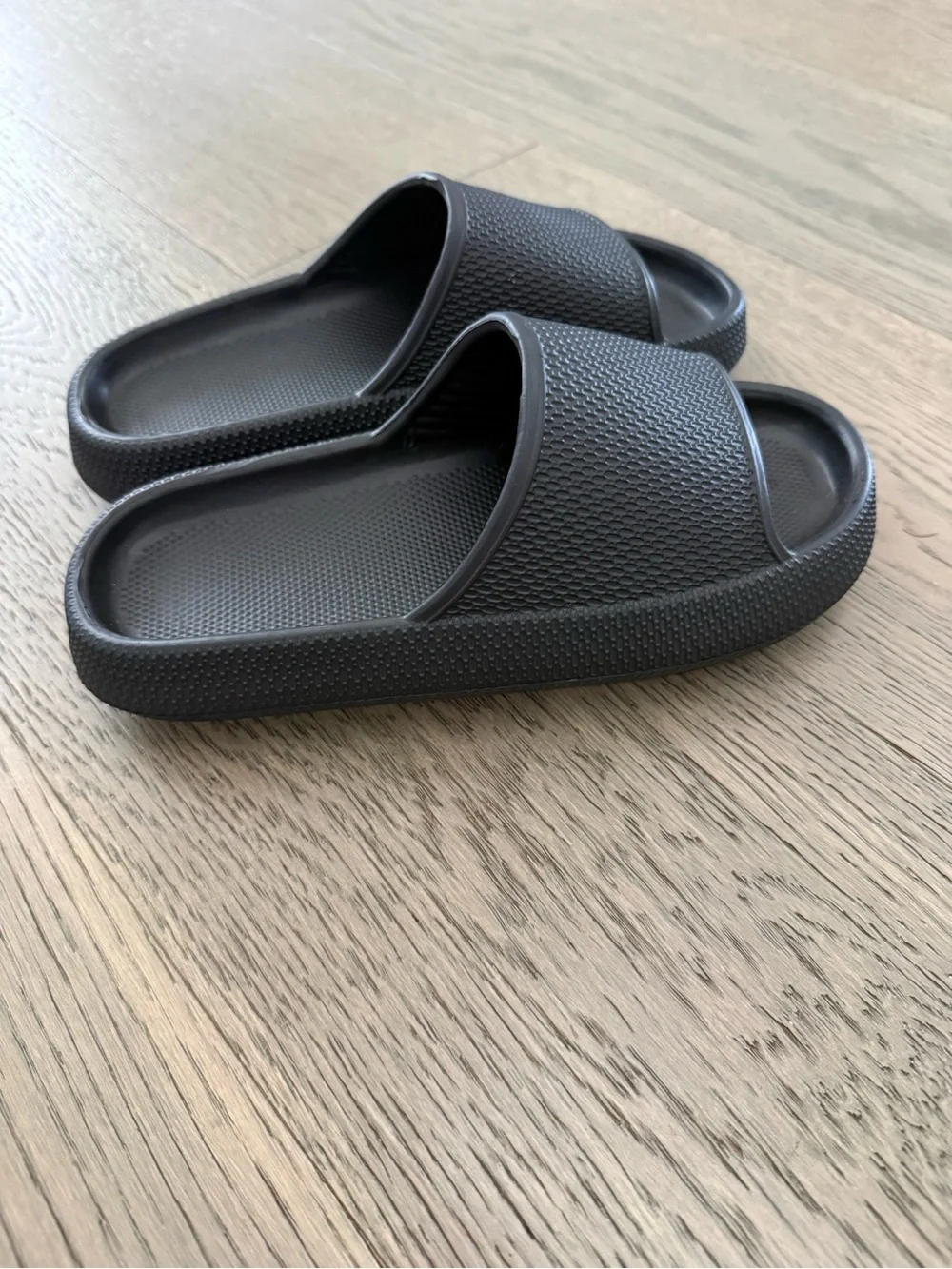 Men's Black Slide Sandals
